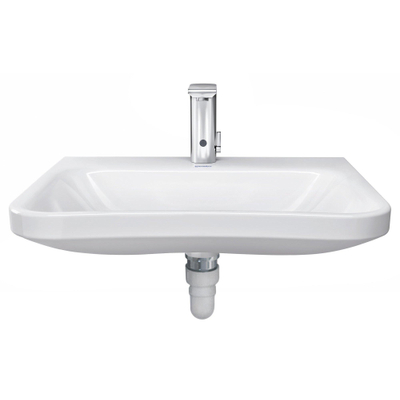 Duravit Durastyle Wastafel - 65x57cm - met 1 kraangat - zonder overloop - wit