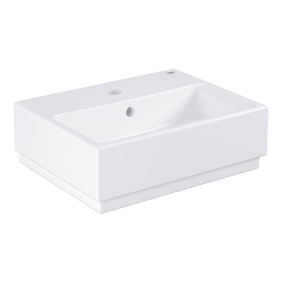 GROHE Cube céramique lave-mains 45x35cm Avec trou de robinetterie Pureguard blanc