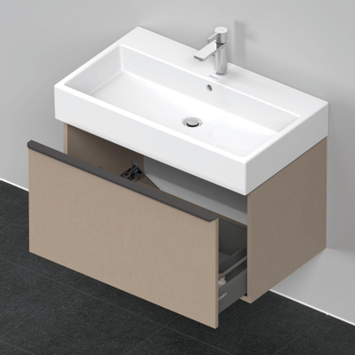 Duravit D-neo Meuble sous vasque 78.4x44.2x44cm 1 tiroir Lin mat