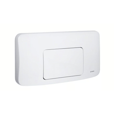 Schwab Panneau de commande - pour réservoir encastré Wisa XT - Polybéton - brillant blanc