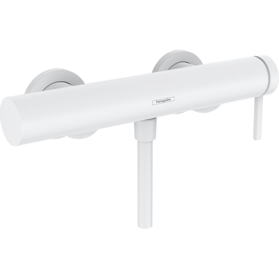 Hansgrohe Finoris Mitigeur de douche avec levier mat blanc