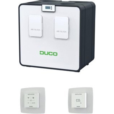 Duco DucoBox Energy Comfort Appareil VMC double flux à prise de terre pour maison unifamiliale