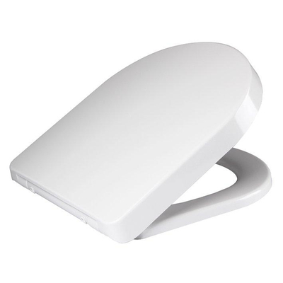 Xellanz Deeline abattant WC - 35.6x43.3cm - forme D - softclose - déclipsable - blanc brillant