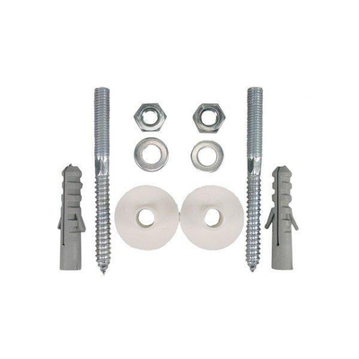 Go by Van Marcke Flexy Kit lave-mains droite 41x27x142cm comprenant robinet d'eau froide et siphon en porcelaine blanche