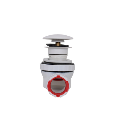 FugaFlow Eccelente Anta Siphon - 6,7 cm - gain de place - rond - solid surface - blanc mat