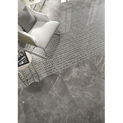 Vtwonen Classic Carrelage de sol et mural 60x60cm 10mm rectifié R9 porcellanato Mat Gris