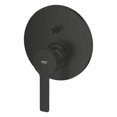 Grohe Lineare new douchekraan - afbouwdeel - mat zwart