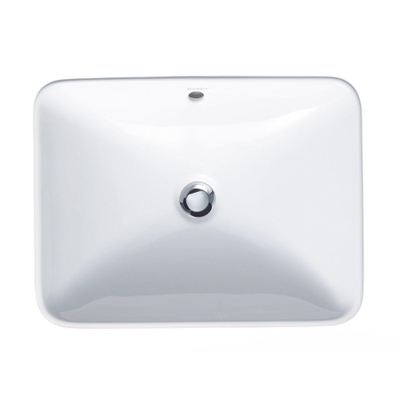 Duravit Bacino Opzet wastafel - 55x42 cm - met overloop - glans wit