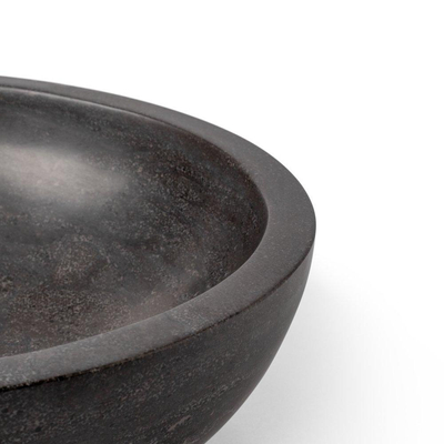 Wiesbaden Raw Waskom rond - 40x12cm hardsteen gezoet