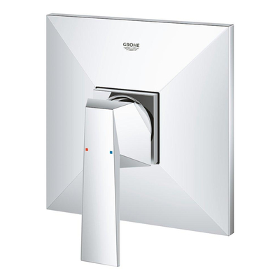 Grohe Allure Brilliant Inbouwthermostaat - 1 knop - zonder omstel - chroom