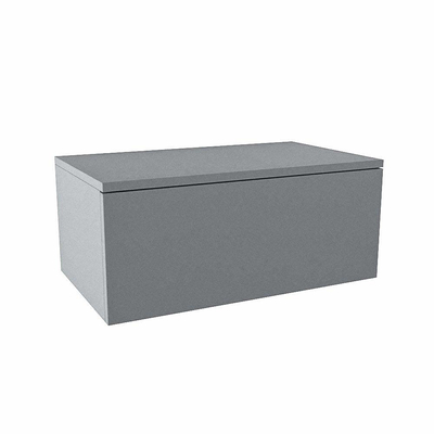 Mondiaz ALAN MODULE Wastafelonderkast - 70x41x30cm - 1 lade - push to open - Plata
