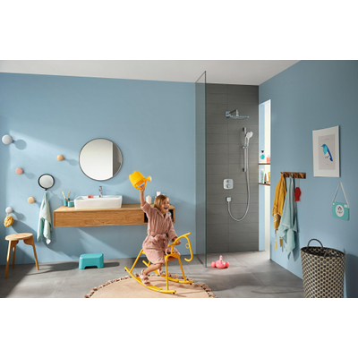 Hansgrohe Croma E Douche de tête 280 1jet 28x17cm EcoSmart chrome