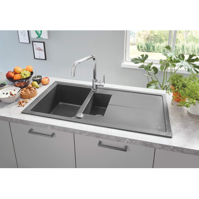 GROHE Eurosmart Cosmopolitan Mitigeur de cuisine - haut - chrome