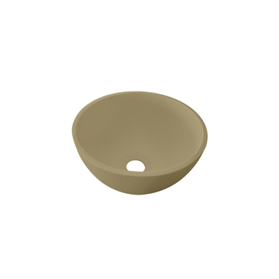 Best Design arezzo waskom - 20cm - solid surface - sandstone (beige)