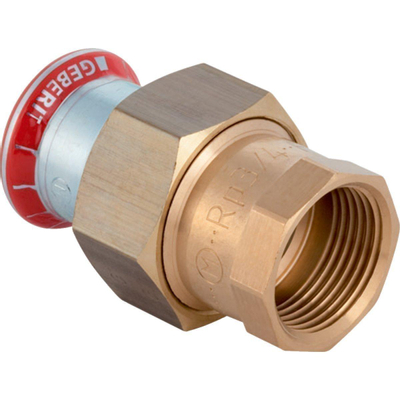 Geberit Mapress C Staal Mapress - persfitting - C-staal verzinkt - 3-delige koppeling - pers - F - 22-3/4F