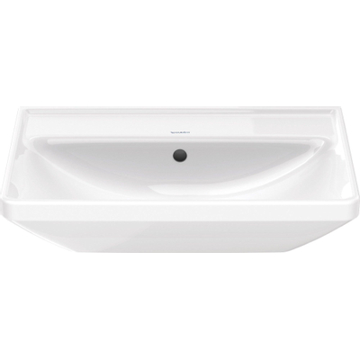 Duravit D-Neo lavabo 60x44x16.5cm sans trou de robinet rectangulaire Céramique Blanc