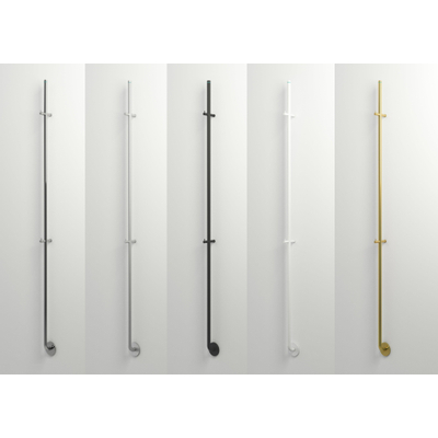 Instamat Jay Radiateur porte-serviettes électrique 172cm de haut 29Watt inox poli (1 pièce)