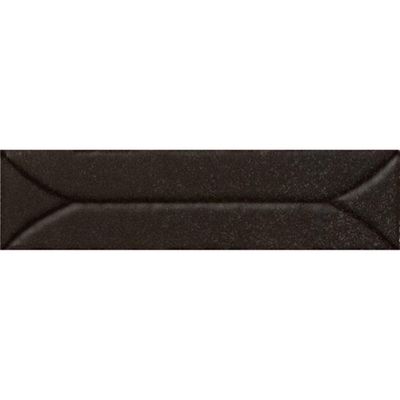 Marazzi Terramater wandtegel - 9.1x37.5cm - 14.0mm - Carbone