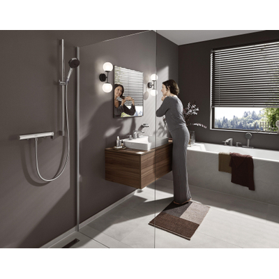 Hansgrohe VIVENIS Eengreeps douchekraan - opbouw - mat wit