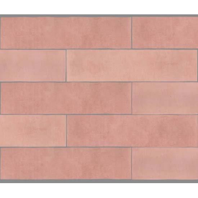 Douglas Jones Atelier Carrelage mural - 6,2x25 cm - 10,0 mm - Vieux rose