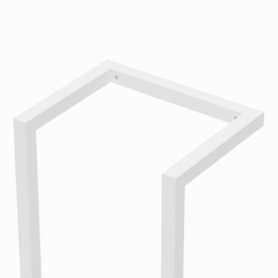 Fortifura Calvi Porte-serviettes - 95x25x20cm - Blanc mat