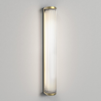 Astro Versailles 600 LED Wandlamp 61x8x8cm IP44 verlichting geintegreerd mat goud SHOWROOMMODEL