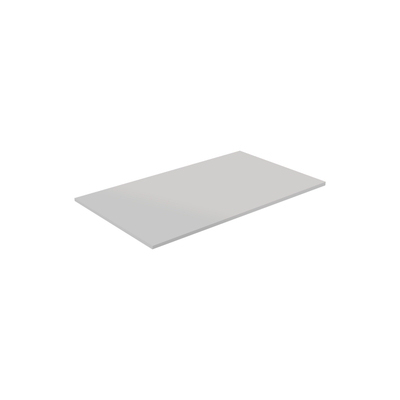 Saniclass Tops Topblad - 80x1.5x46cm - mat greige (grijs)