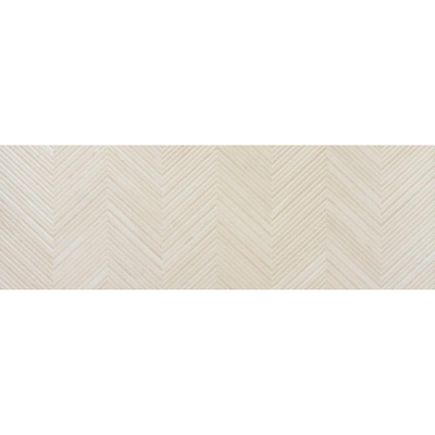ÉCHANTILLON Baldocer Cerámica Larchwood Zig Maple carrelage mural rectifié Mat Beige clair