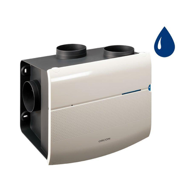 Orcon smartline mvs 15 unité de ventilation domestique avec capteur d'humidité sans contrôle
