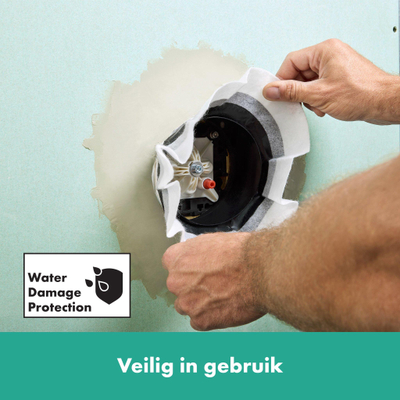 Hansgrohe ShowerSelect Comfort E Douchemengkraan - inbouw - 3 functies - mat wit