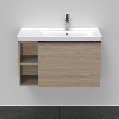 Duravit D-neo Meuble sous vasque 78.4x45.2x44cm 1 tiroir Chêne (terra) mat