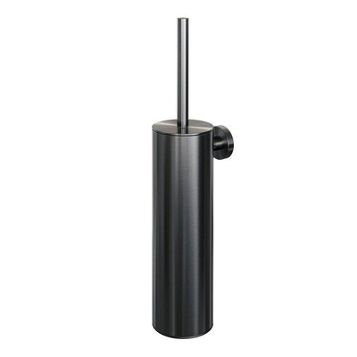 Brauer Gunmetal Edition Toilet Accessoireset - 3-delig - PVD - geborsteld gunmetal