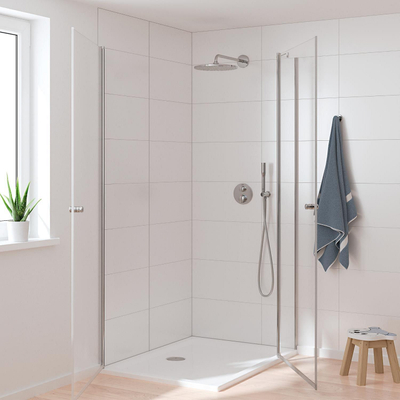 Grohe Precision inbouw regendoucheset – thermostatisch – Ø31 cm hoofddouche – staafhanddouche – chroom