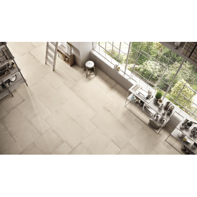 Ceralto Mavira Rock Carrelage de sol et mural 60x60cm 10mm rectifié R10 grès cérame White