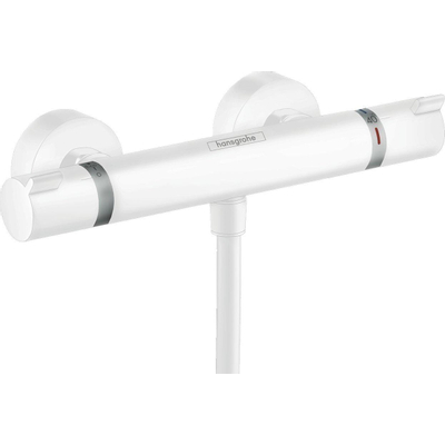 Hansgrohe Ecostat comfort mitigeur de douche thermostatique avec coupleurs blanc mat