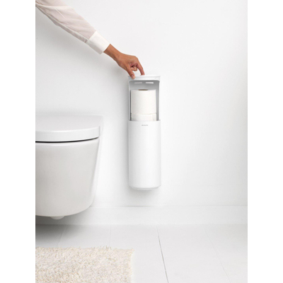 Brabantia MindSet Reserverolhouder - 2 rollen - mineral fresh wit