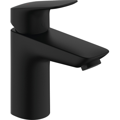 Hansgrohe Logis XX basin mixer - 100 w/o - waste - mat zwart