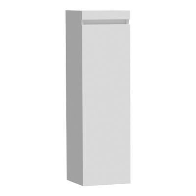 BRAUER Joy badkamerkast - 120x35x35cm - 1 deur - greeploos - linksdraaiend - mat wit