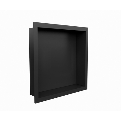 FugaFlow Arcas Inbouwnis - 30x30x10cm - mat zwart