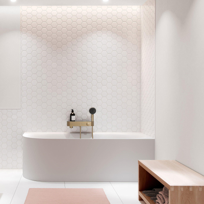 Hansgrohe Showertablet mitigeur thermostatique bain 400 apparent brushed bronze