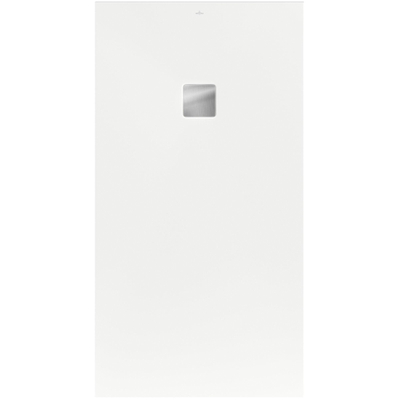 Villeroy & Boch Excello douchevloer - 170x90cm polyurethaan/acryl - Stone White (mat wit)