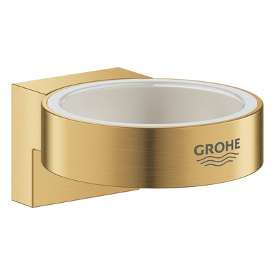 GROHE selection Support-savon Ø5.6cm pour distributeur 41 028 ou verre 41 029 cool sunrise brossé (or)