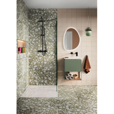 Crosswater Mada Vasque - 50cm - sans trou de robinet - marbre minéral