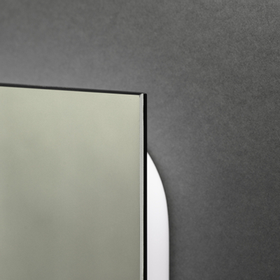 Adema Squared Badkamerspiegel - 120x70cm - indirecte LED verlichting - touch schakelaar - spiegelverwarming