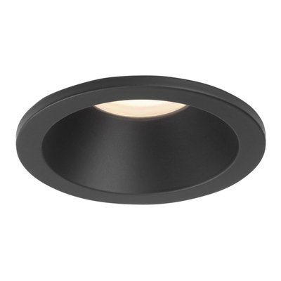 Astro Minima Round Fixed Inbouwspot - diameter 8.5cm - inbouwdiepte 11cm - IP65 - GU10 - zwart OUTLETSTORE
