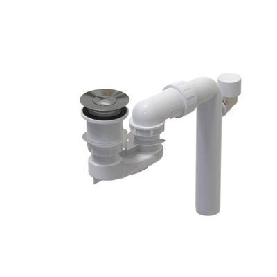 Villeroy & Boch Toebehoren ViFlow afvoer en overloopgarnituur - voor baden - zonder zichtbaar overloopgat - almond (beige)