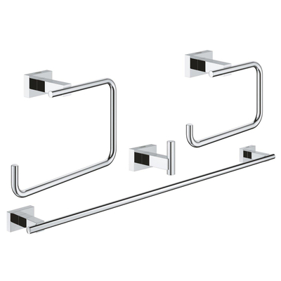 Grohe Essentials Cube Accessoireset 4-in-1 - chroom