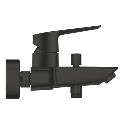 Grohe Start Badkraan - omstel - koppelingen HOH 15cm - matte black (zwart)