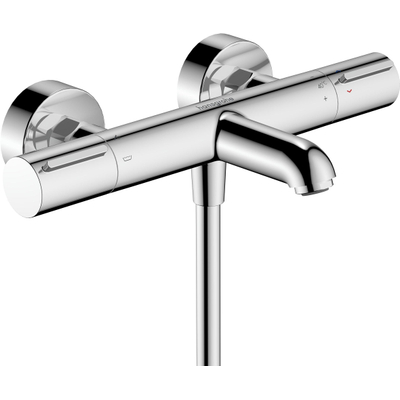 Hansgrohe Ecostat Element Mitigeur de bain - thermostatique - en saillie - chrome