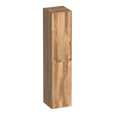 BRAUER Inspire armoire haute 160 avec 2 portes sans poignée ouvrant à gauche ou à droite Honey